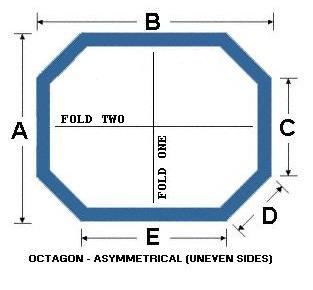 Octagon Asymmetrical (Uneven Sides)